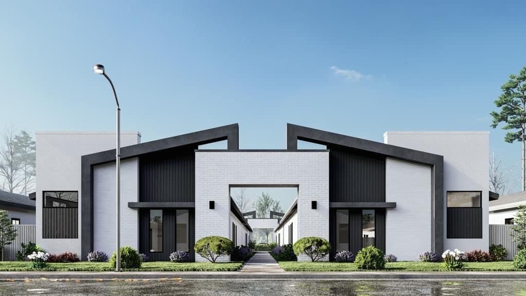 Rendering of the fourplex at 11501 N. 25th St