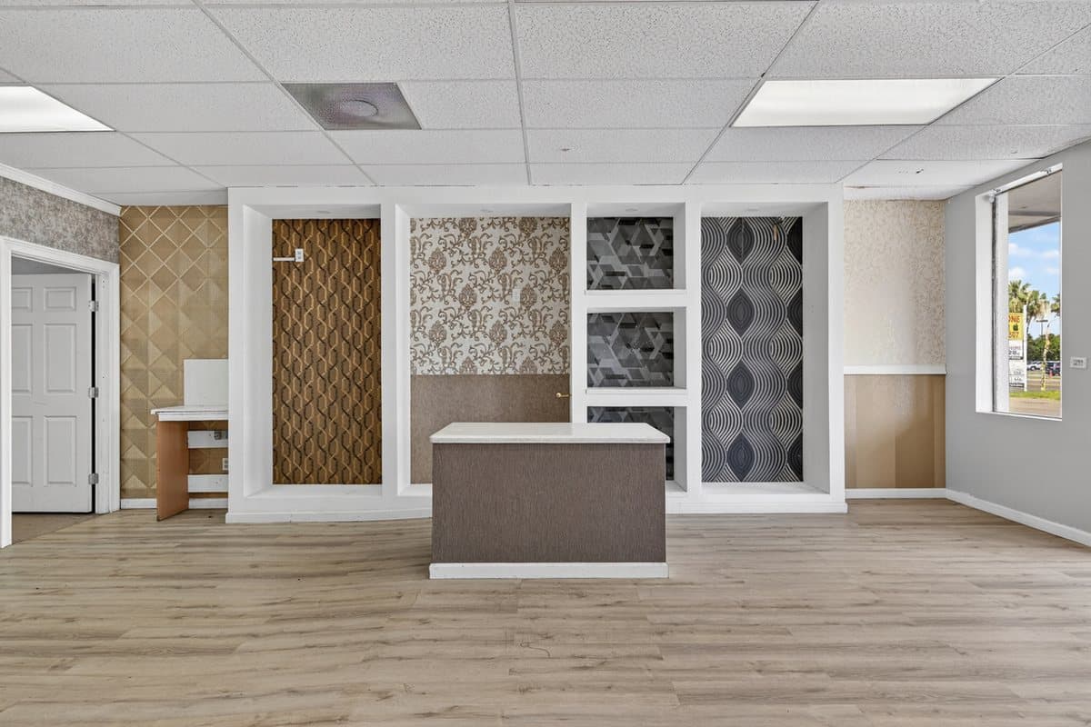 Showroom interior at 2608 Pecan Blvd Suite A