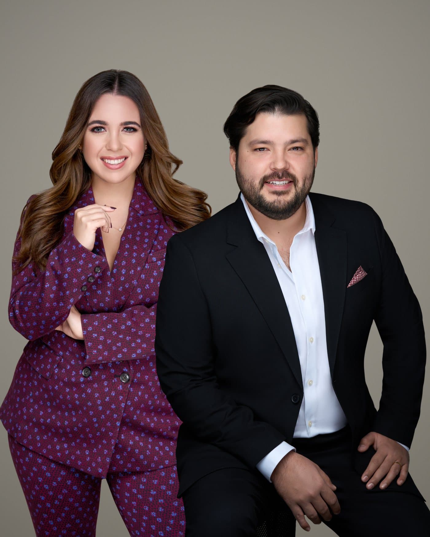 Pamela Perez and Mauricio Arredondo of The Arper Group
